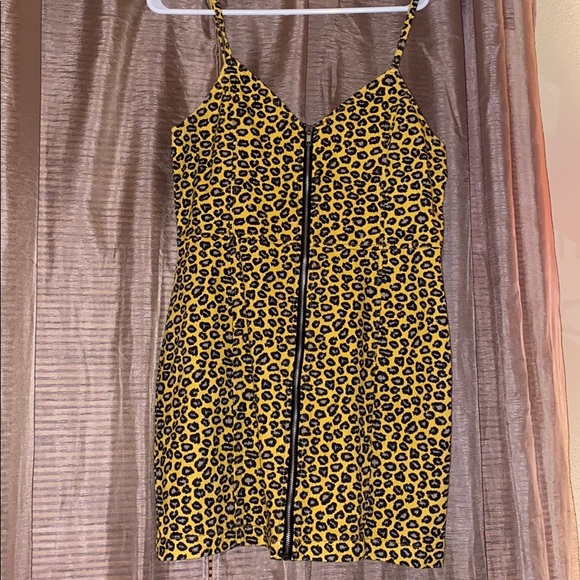 Animal Print Jean dress - Picture 1 of 3